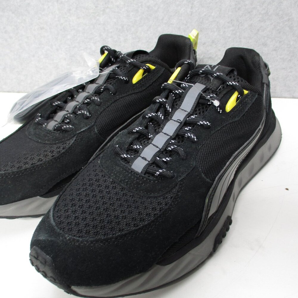 Puma Wild Rider X Neymar Jr. Mens Sz 10.5 Black Shoes Sneakers